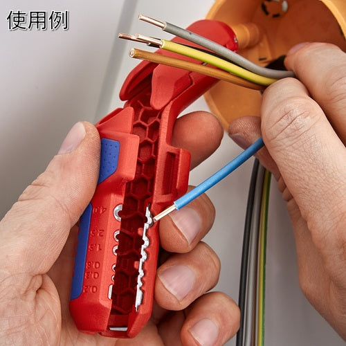 ＫＮＩＰＥＸ　汎用ケーブルストリッパー　1695-01SB　1 丁