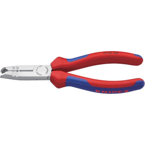 ＫＮＩＰＥＸ　ニッパー付きワイヤストリッパー　1342-165SB　1 丁