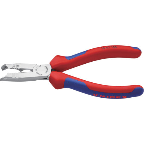 ＫＮＩＰＥＸ　ニッパー付きワイヤストリッパー　1342-165SB　1 丁