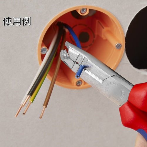 ＫＮＩＰＥＸ　ニッパー付きワイヤストリッパー　1345-165SB　1 丁