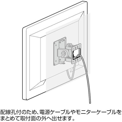 ＳＵＧＡＴＳＵＮＥ　（２１００３３５８７）ＫＡ−Ｔ１００Ｓ５０モニターマウント　KA-T100S50　1 台