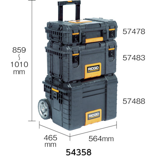 ＲＩＤＧＩＤ　プロツールボックスセット　54358　1 Ｓ