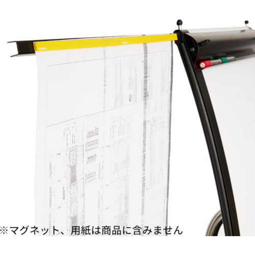 ＷＲＩＴＥＢＥＳＴ　フリップチャートプロ　キャスター付　７４０×１０００ｍｍ　シ　EX81S　1 台