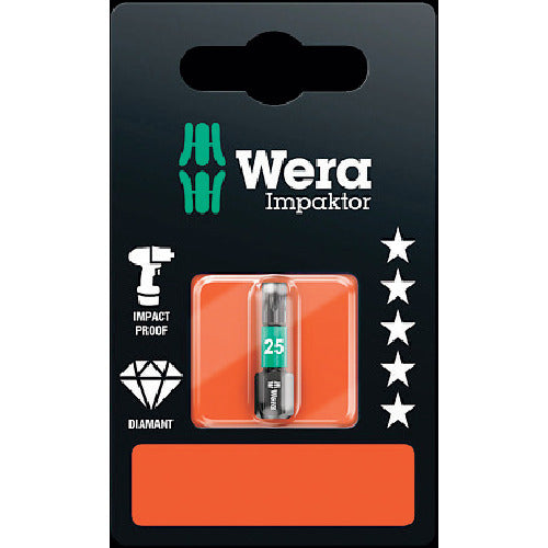 Ｗｅｒａ　【売切廃番】８６７／１　ＩＭＰ　ＤＣ　インパクトトルクスビット　ＴＸ２０　073924　1 本