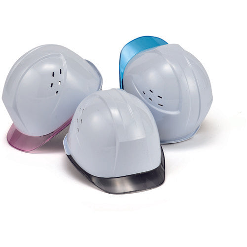 ミドリ安全　女性用ヘルメット　ＬＳＣ−１１ＰＣＬＶ　α　ホワイト／ブルー　LSC-11PCLV-ALPHA-W/BL　1 個