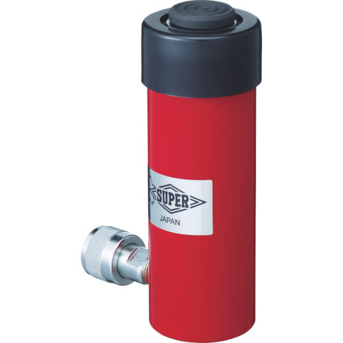 Super pump type hydraulic jack Hydraulic cylinder (single acting) Stroke 75mm Lifting force 50kN HC5S75N 1 unit