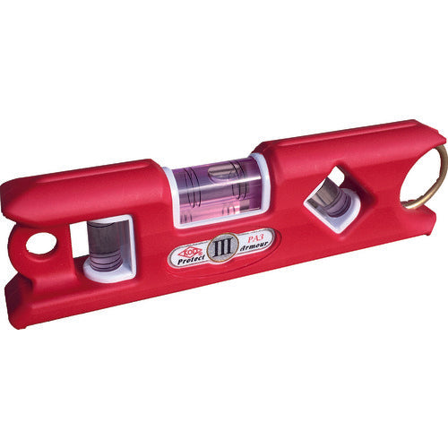 KOD 포켓 수평기 프로텍트 아머 3 레드 PA3-R 1개