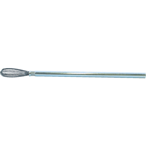 ＴＲＵＳＣＯ　軸付バリ取り先端工具　バリーマー　交差穴用１５０ｍｍ　Φ９　TBKM-150-9　1 本