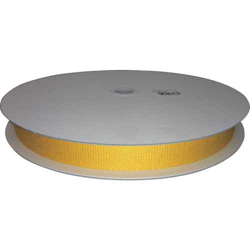 Yutakamake Flat Belt Acrylic Color 25mm x 25m Yellow PAD-302 1 Roll