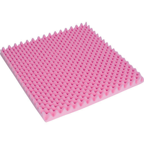 TRUSCO 파상 가공 우레탄 스폰지 시트 대전 방지 40 두께 500X500m TWEAS-4050 1장