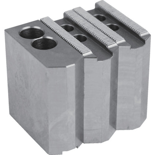 ＡＲＭ　北川パワーチャック用鉄生爪Ｂ−２０６Ｈ４０　B-206H40　1 Ｓ