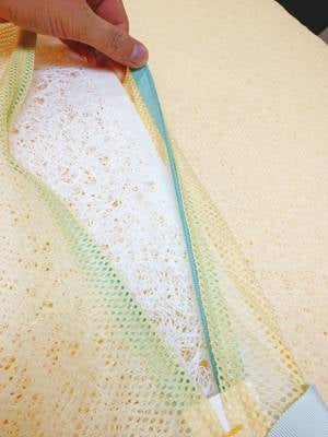 Happy Ogawa Happy Breeze Apricot 83cm wide