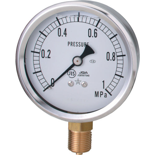 右下　グリセリン入圧力計　GLT-31-0.1MPA　1 個