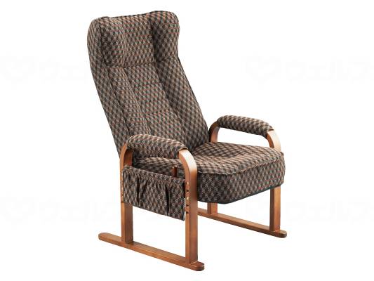 야마토 통 상락자 의자 SWN-358G12N 브라운