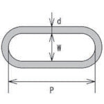 Mizumoto Stainless Steel Chain, Unwelded, 30m, Wire Diameter 1.4mm, Working Load 5kgf, Strength Load 10kgf, 1.4-N, 1 Piece