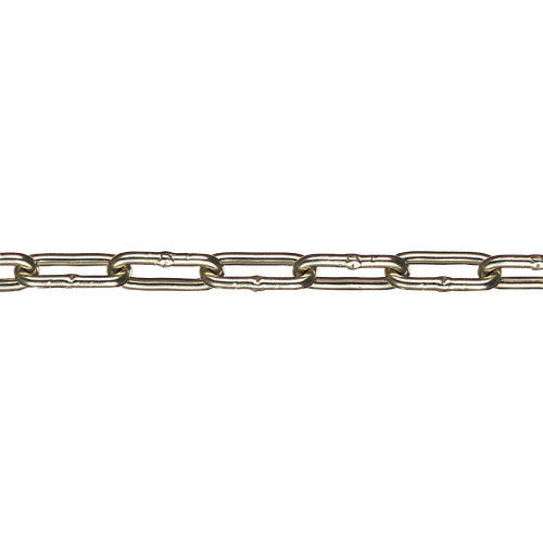 Mizumoto Aluminum Color Chain, Lemon Yellow, 30m, Wire Diameter 6mm, AL-6Y, 1 Piece