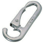 미즈모토 스테인리스 스냅 훅 D형(오픈 타입) 길이 76mm B-105 1개