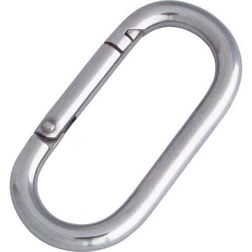Mizumoto Stainless Steel Petit Carabiner (Standard Type) Wire Diameter 4mm Length 38mm B-1256 1 pc