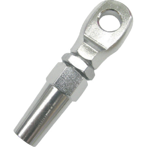 水本　ステンレス　ロックターミナルアイ　穴径１２．３ｍｍ　B-2418　1 個