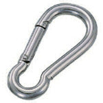 Mizumoto Stainless Steel Snap Hook Type B, Wire Diameter 3mm, Length 38mm, B-3S, 1 pc