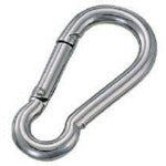 Mizumoto Stainless Steel Snap Hook Type B, Wire Diameter 6mm, Length 61mm, B-6, 1 pc