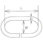 Mizumoto Joint Stainless Steel Split Joint Inner Length 27mm Load Capacity 0.20kN G-5 1 pc