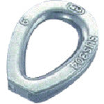 미즈모토 후크 스테인리스 심블 사용 로프 지름 3mm KS-3 1개