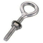 Mizumoto Stainless Steel Long Eye Bolt (Metric Thread) Twist Length 56mm LE-6M 1 pc
