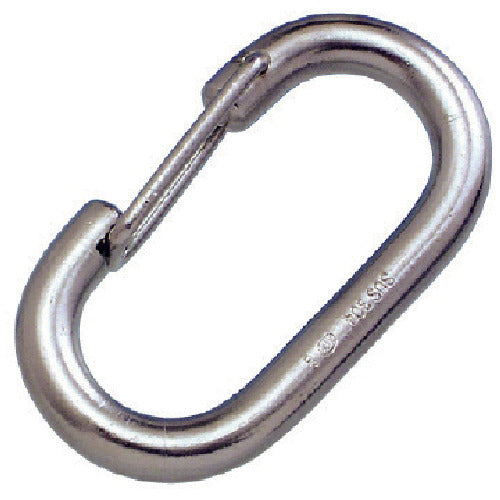 Mizumoto Stainless Steel O-Hook Wire Diameter 5mm Length 41mm MO-5 1 pc