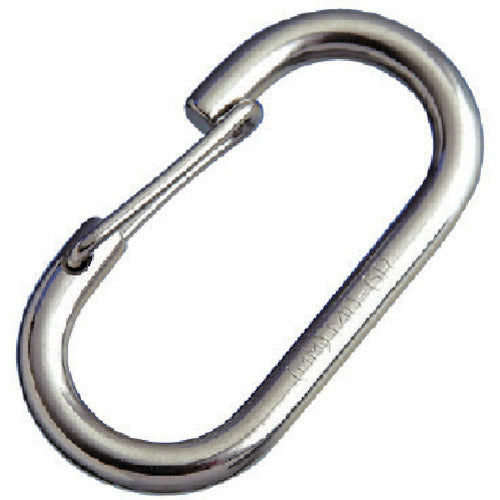 Mizumoto Stainless Steel O-Hook (for rope) Wire diameter 5mm Length 41mm MO-5R 1 pc
