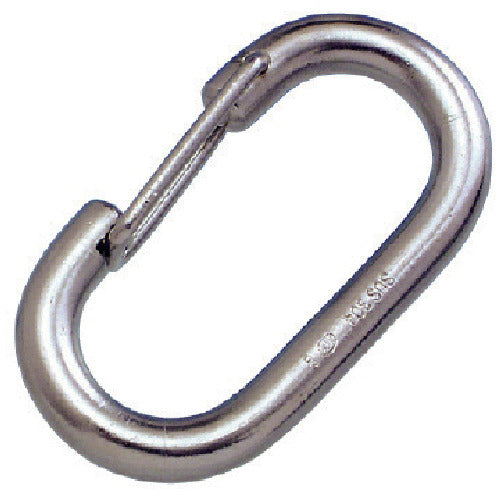 Mizumoto Stainless Steel O-Hook Wire Diameter 6mm Length 52mm MO-6 1 pc