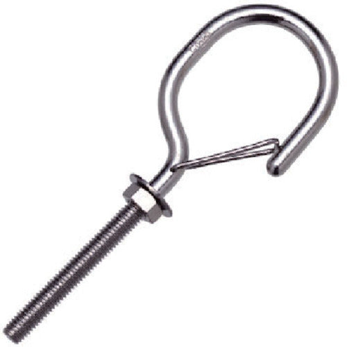 Mizumoto Stainless Steel Net Hook, Hook Length 63mm, Load Capacity: 0.12kN, NF-6, 1 pc
