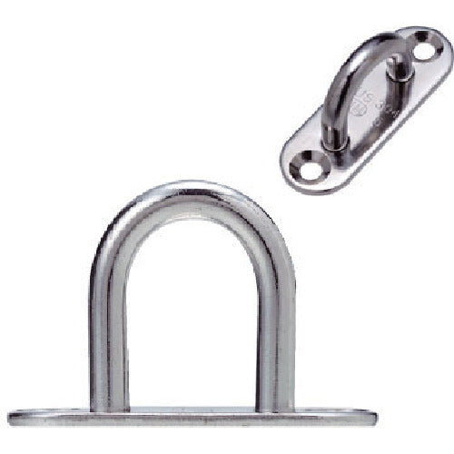 Mizumoto Eye Plate Stainless Steel Pad Eye A: 15mm x B1: 45mm Height 30mm PD-5H 1 piece