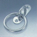 Mizumoto Eyebolt Stainless Steel Pad Eye Round Ring Round Ring Inner Diameter 60mm 32mm x 100mm PDR-9 1 pc