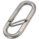 Mizumoto Ring Catch Stainless Steel Petit Carabiner (with anti-loosening feature) Wire diameter 10mm Length 88mm PK-10 1 pc