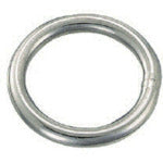 Mizumoto Stainless Steel Round Link, Wire Diameter 6mm, Inner Diameter 50mm, R-6-50, 1 pc