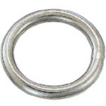 Mizumoto Stainless Steel Round Link, Wire Diameter 6mm, Inner Diameter 70mm, R-6-70, 1 pc