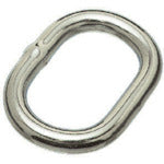 Mizumoto Stainless Steel Oval Link, Wire Diameter 5mm, Inner Length 28mm, RO-5, 1 pc