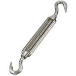 미즈모토 스테인리스 프레임식 턴버클(훅 &amp; 훅) 비늘 지름 M3 TB-3H