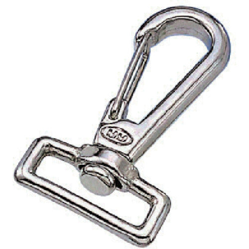 미즈모토 스테인레스 스위블 벨트 후크 길이 63mm V-1 1개