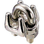 미즈모토 스테인리스 와이어 클립 사용 로프 지름 6mm WC-6 1개