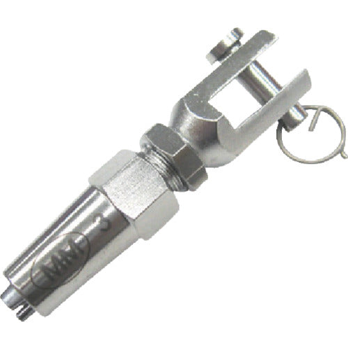 미즈모토 스테인리스 록 터미널 포크 WLF-3 1개