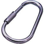 미즈모토 링 캐치 스테인리스 카라비나 점보(환 부착) 선경 12mm 길이 169mm XJB-12B 1개