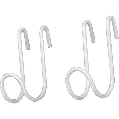 光　メッシュパネル用パーツ　フックＡ　白　２Ｐ　HF-12　1 PK