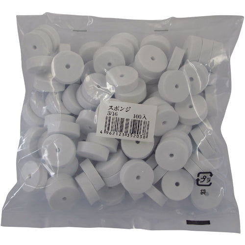ＤＡＩＤОＨＡＮＴ　スポンジ　３／１６　（１００個入）　00035203　1 袋
