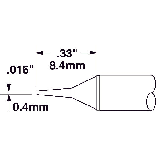 Metcal MX Series Tip Cartridge STTC-122 1 piece