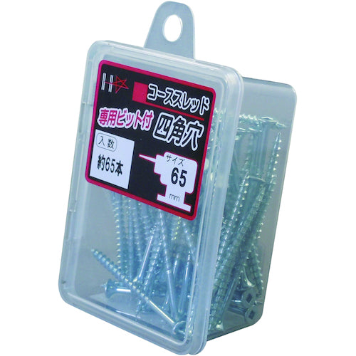 DAIDOHANT HC 사각형 구멍 코스 #2비트 부착 65(약 65개) 10176658 1 PK