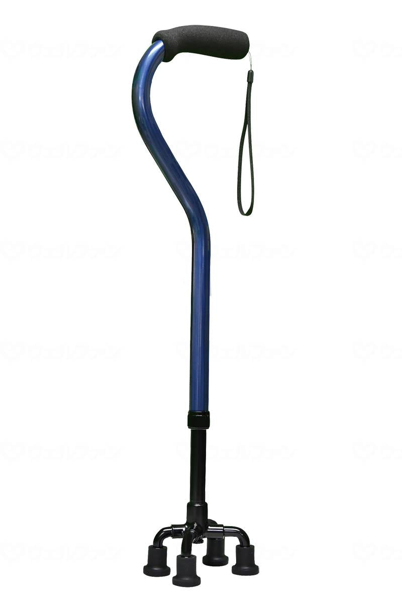 Makuru's lightest four-pronged cane "Archimate" Extra Small Base Bluemarine Pearl S