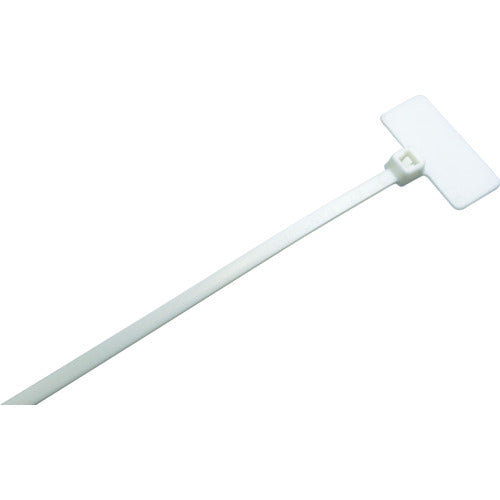 PANDUIT Flag-shaped nylon cable ties, flame-retardant, white (1000 pieces) PLF1M-M69 1 bag