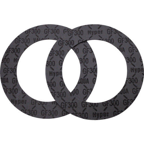 VALQUA Black Hyper Gasket Nominal diameter 15A GF300G-J1S015 1 piece